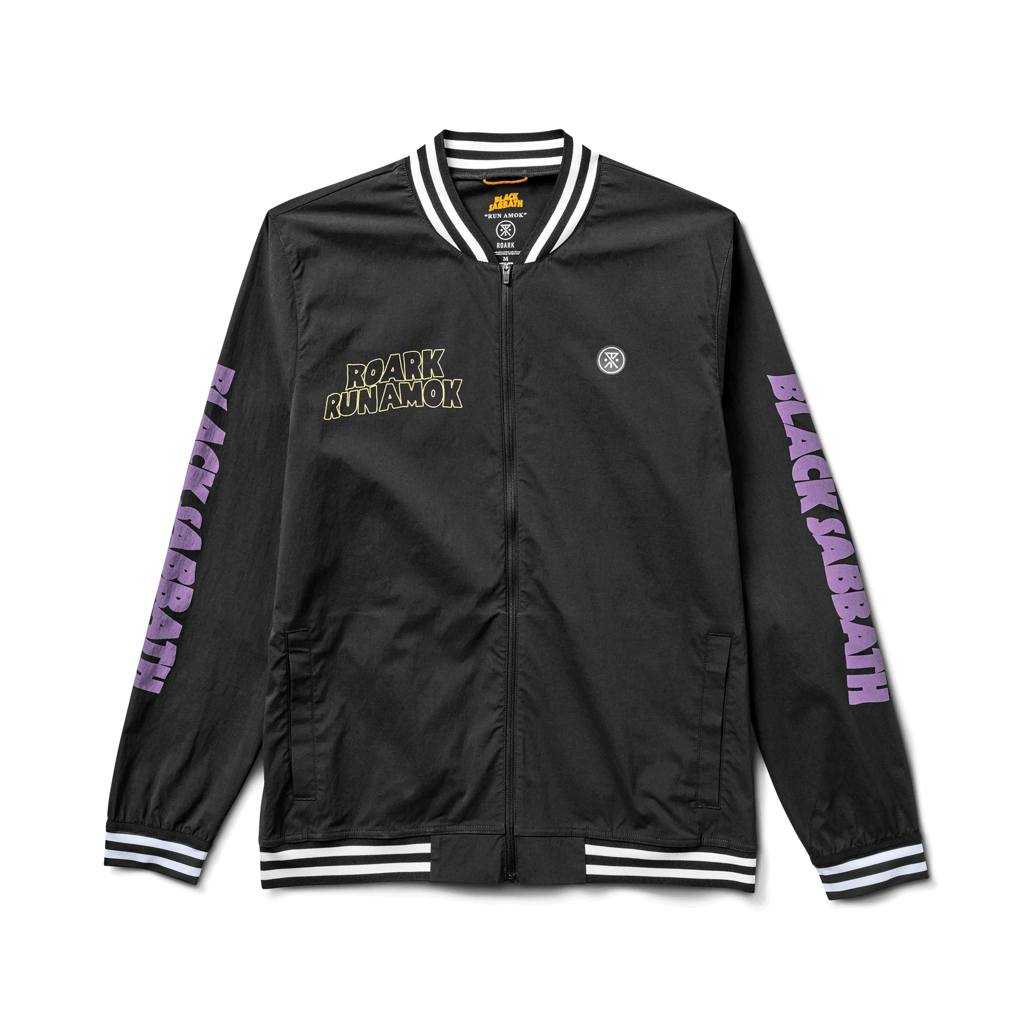Black Sabbath Roadie Bomber Jacket - Black