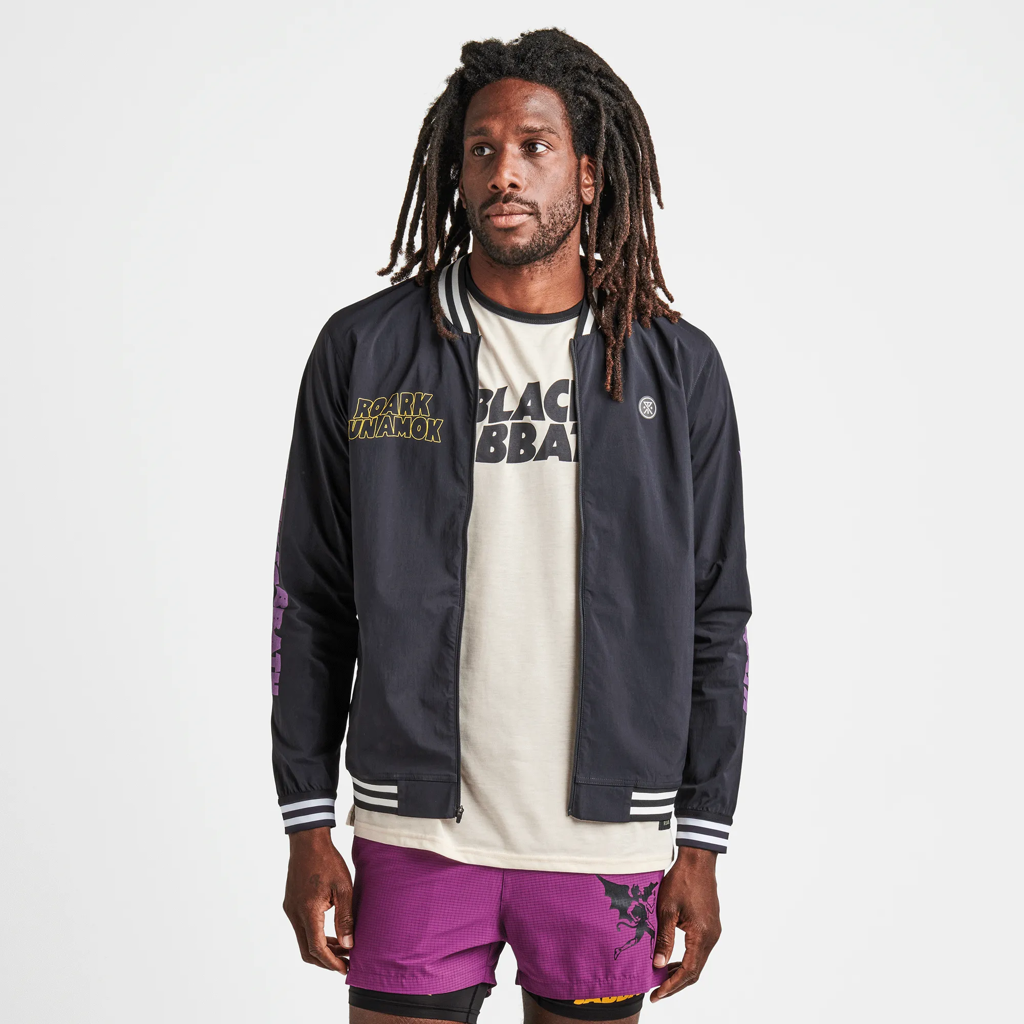 Black Sabbath Roadie Bomber Jacket - Black