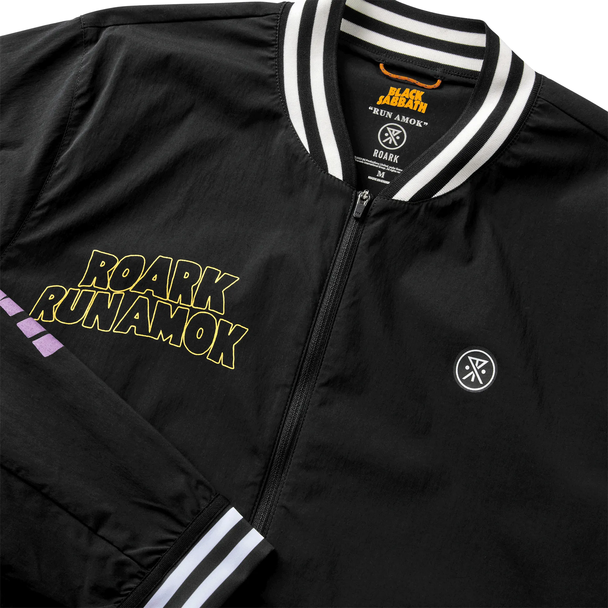 Black Sabbath Roadie Bomber Jacket - Black