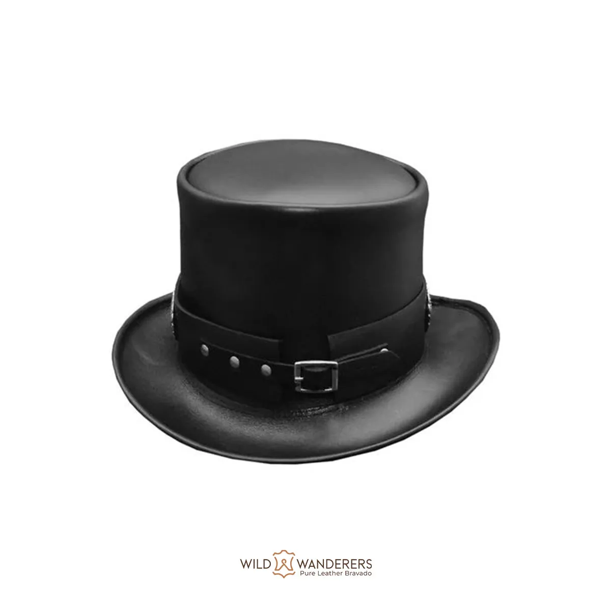 Black Slash-Inspired Rocker Top Hat