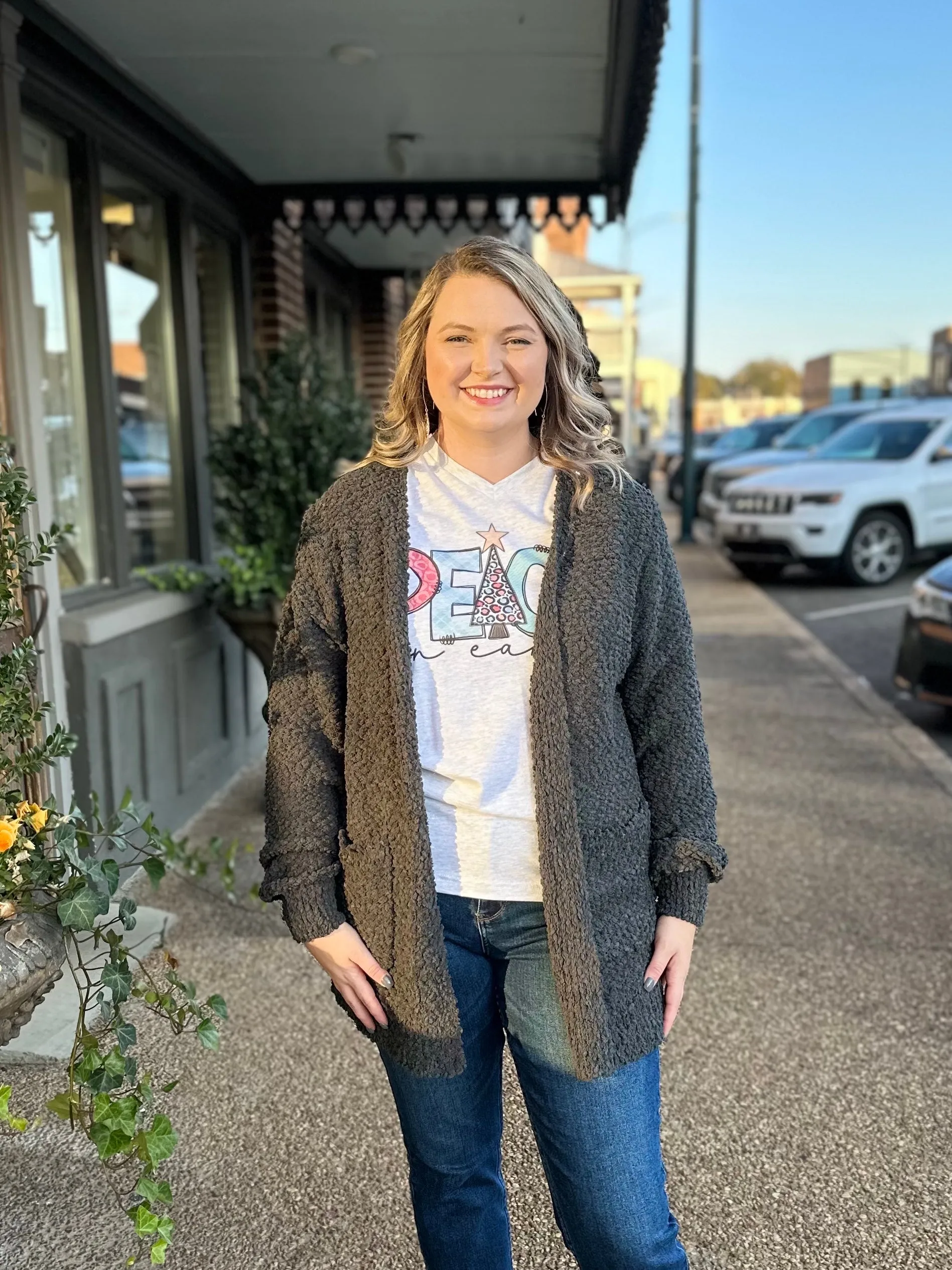 Blakely Popcorn Sweater