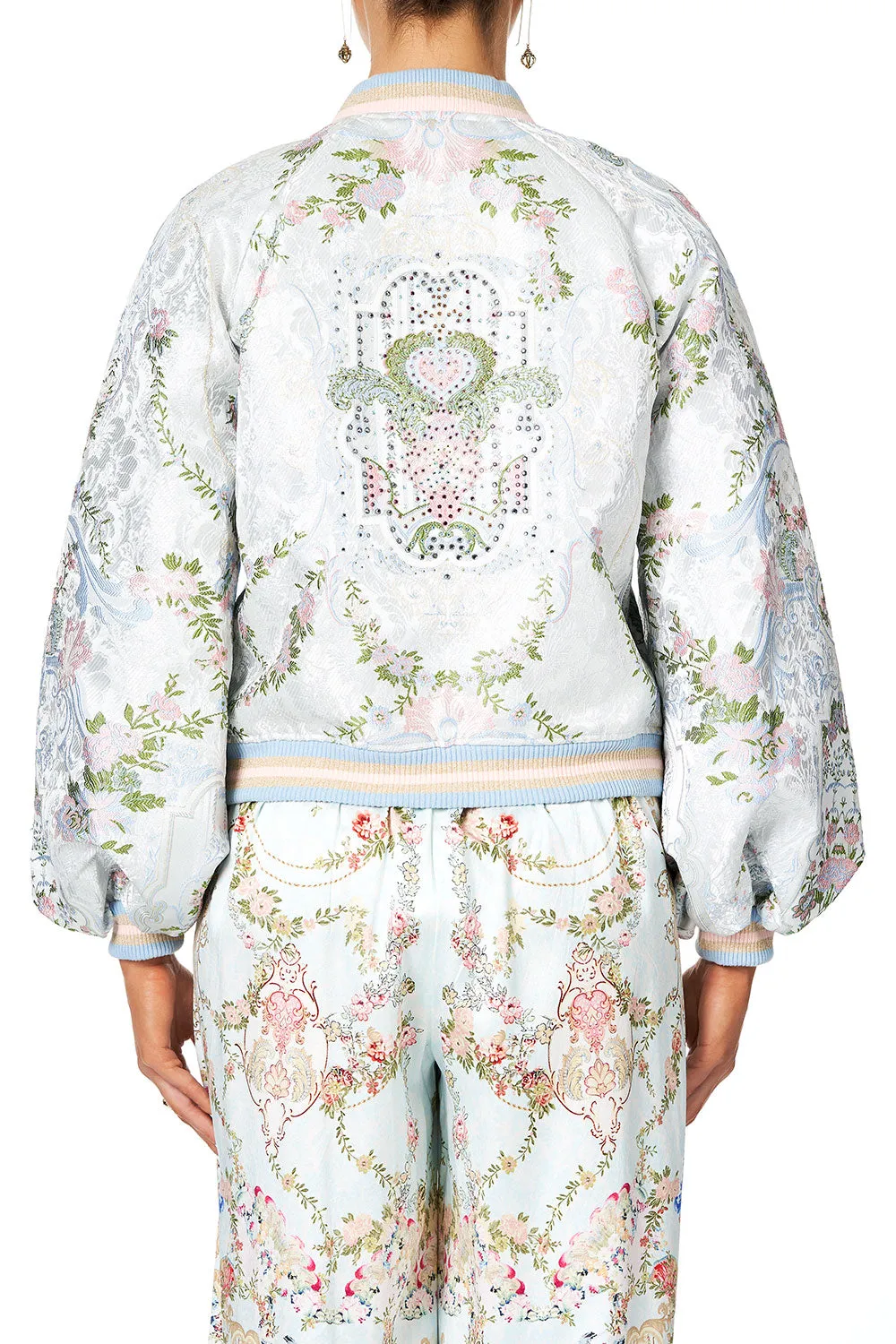 BLOUSON SLEEVE BOMBER VERSAILLES SKY