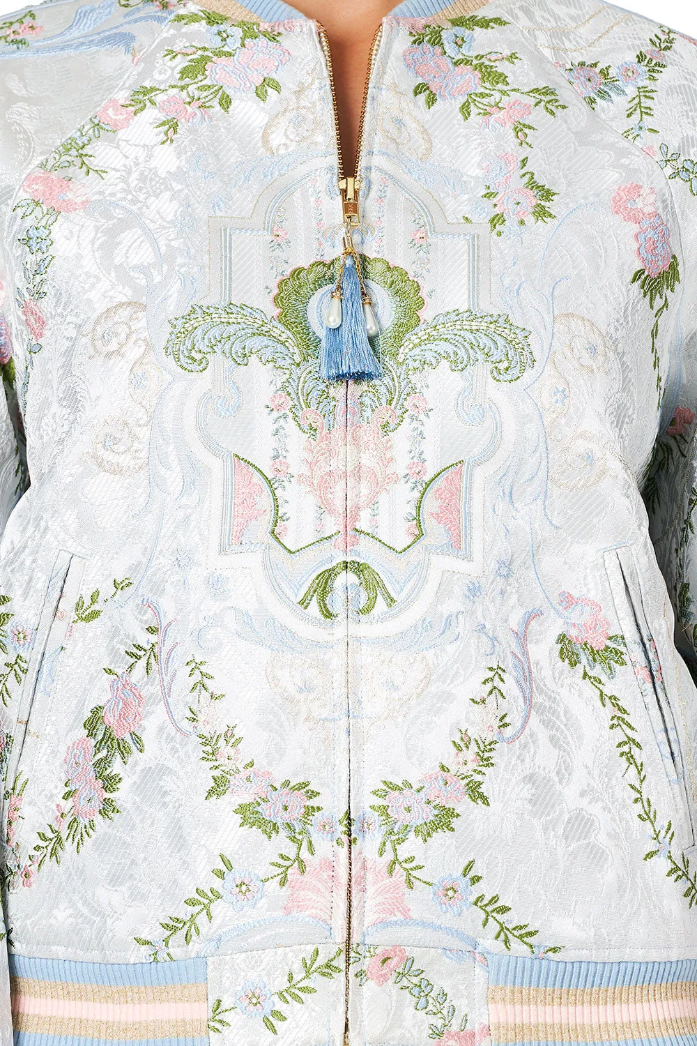BLOUSON SLEEVE BOMBER VERSAILLES SKY
