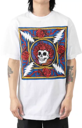 Border Sewn Bandana T-Shirt - White