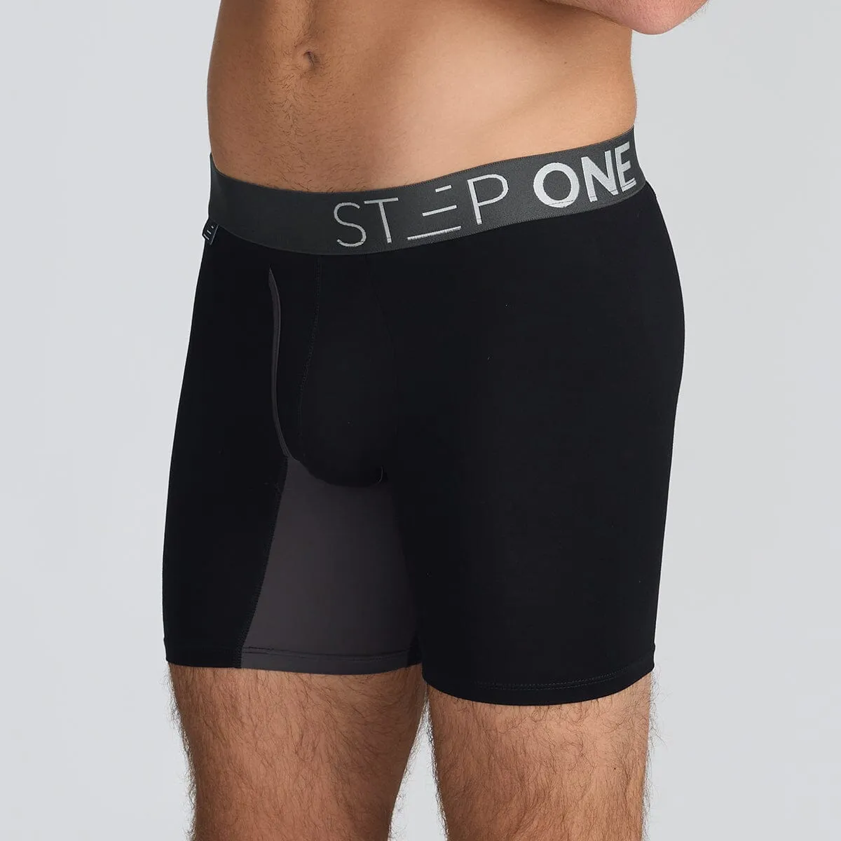 Boxer Brief Fly - Black Currants