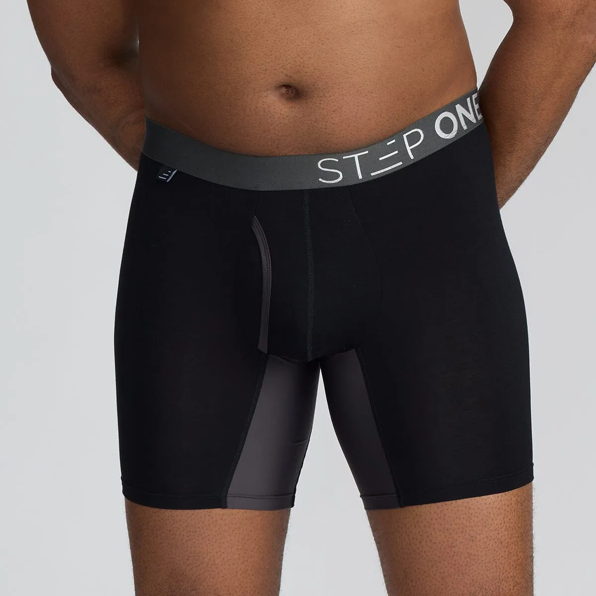 Boxer Brief Fly - Black Currants