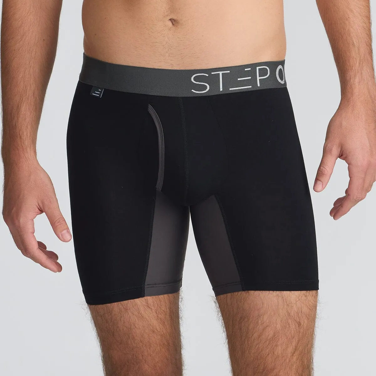 Boxer Brief Fly - Black Currants