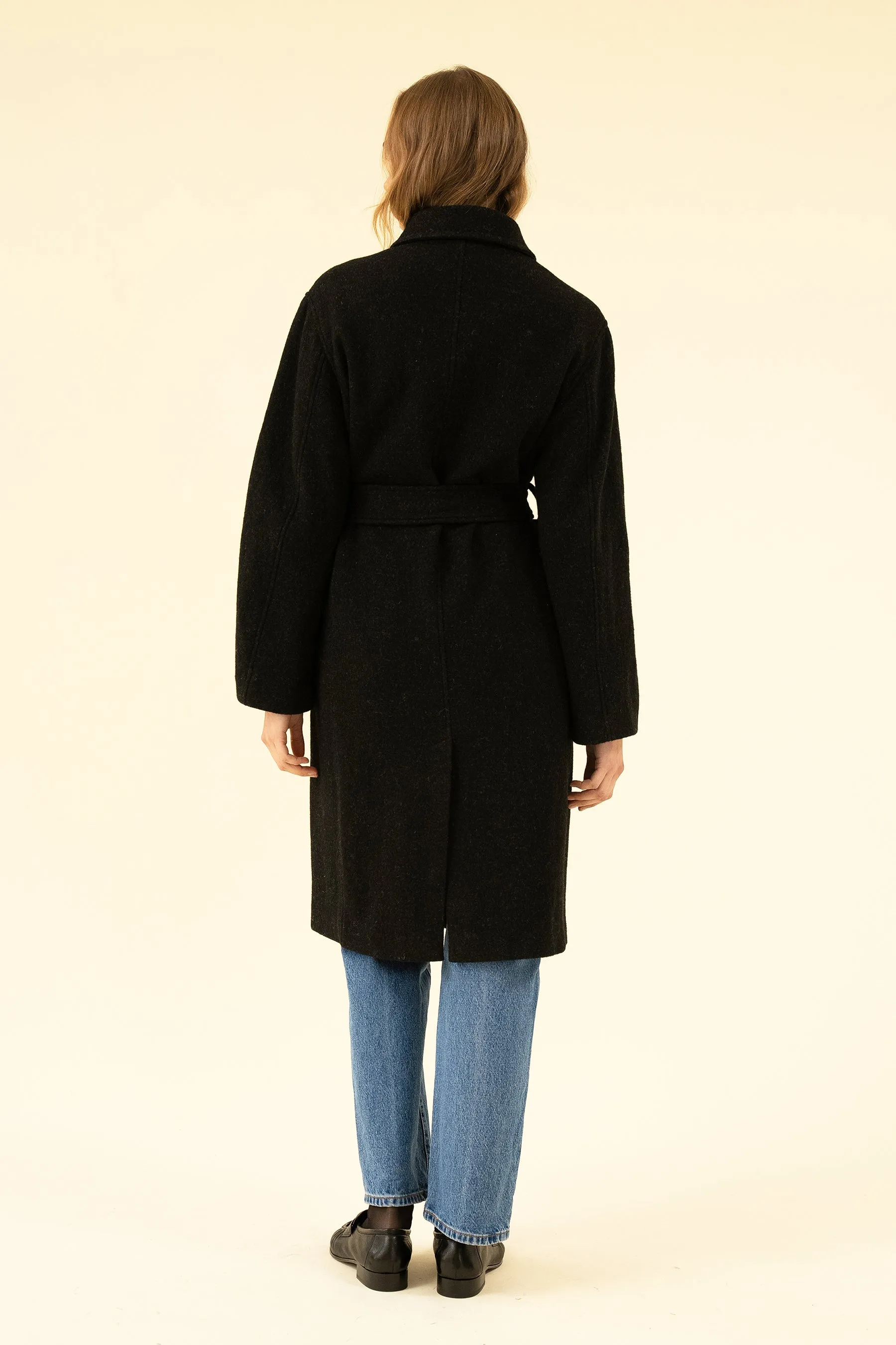 BRIANNA COAT - NOIR