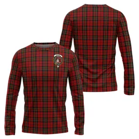 Brodie Tartan Long Sleeve T-Shirt with Family Crest