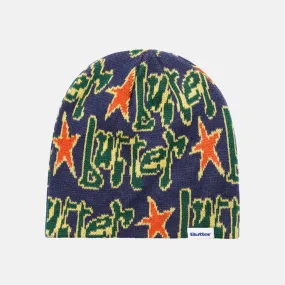 Butter Goods - Star Skull Beanie - Navy