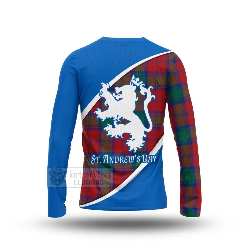 Byres (Byses) Family Crest Tartan Long Sleeve T-Shirt Celebrate Saint Andrew's Day in Style