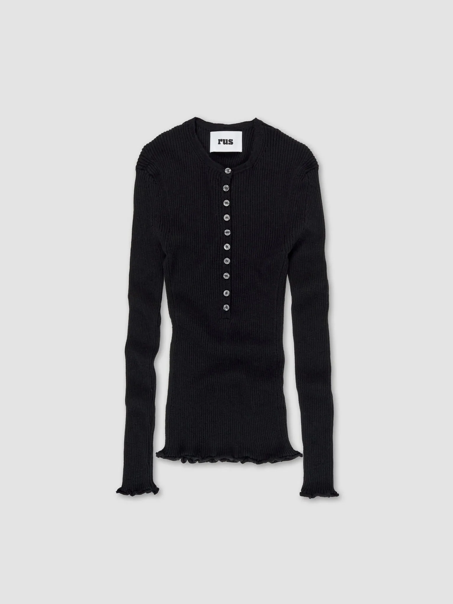 Camino sweater Ribbed fine sweater