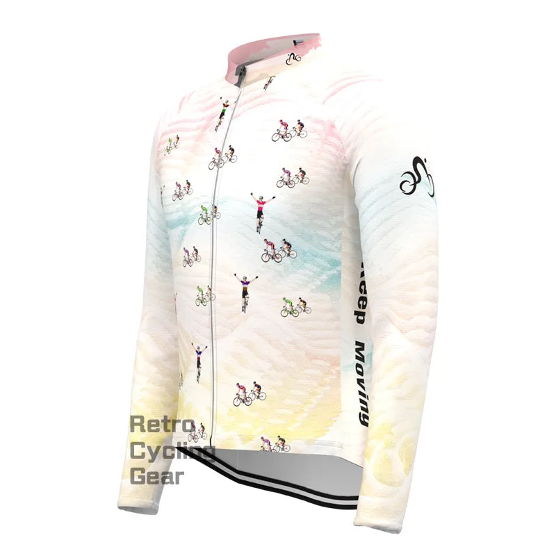 Cartoon ride Long Sleeve Jersey