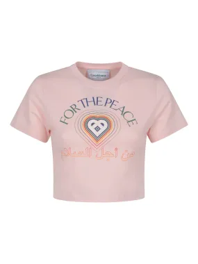 Casablanca For The Peace Gradient Printed Baby T-Shirt