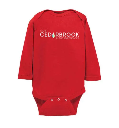 Cedarbrook Long Sleeve Baby Onesie