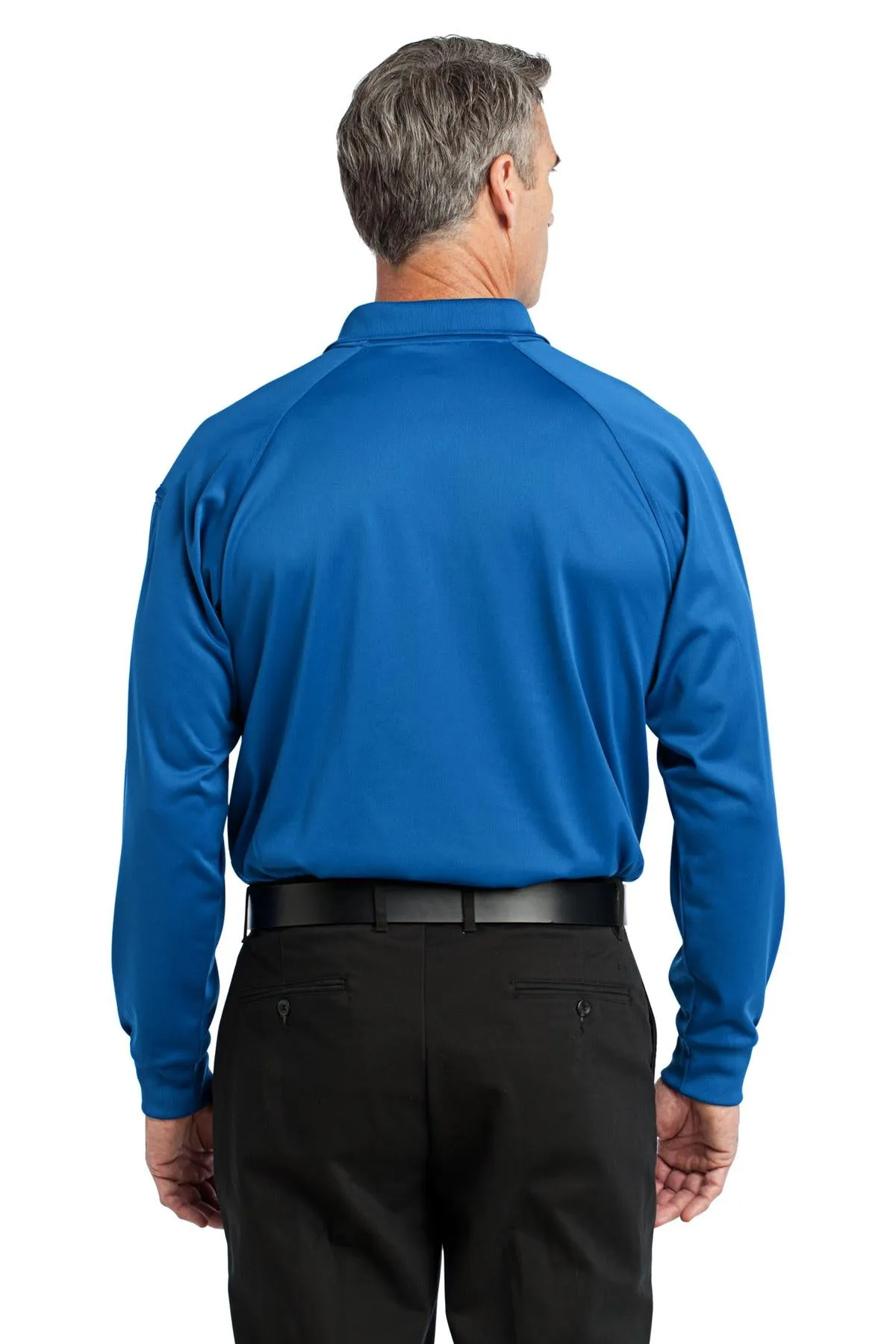 CornerStone Men's Select Long Sleeve Snag-Proof Tactical Polo. CS410LS