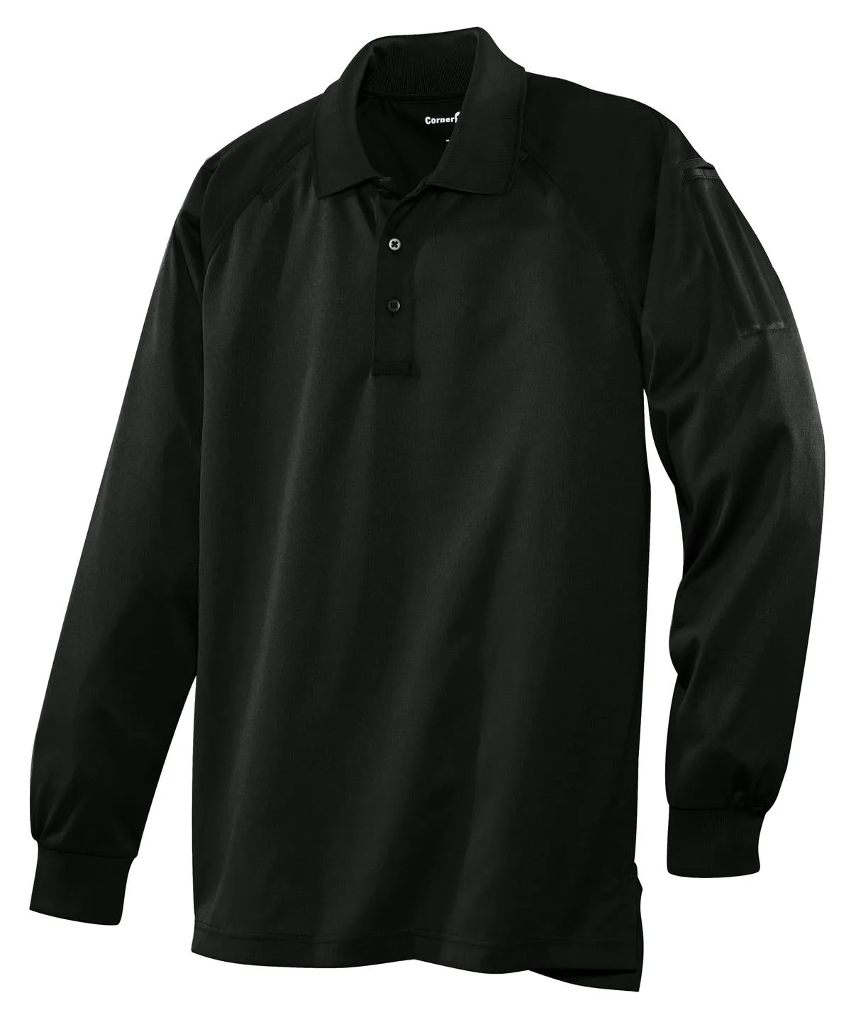 CornerStone Men's Select Long Sleeve Snag-Proof Tactical Polo. CS410LS