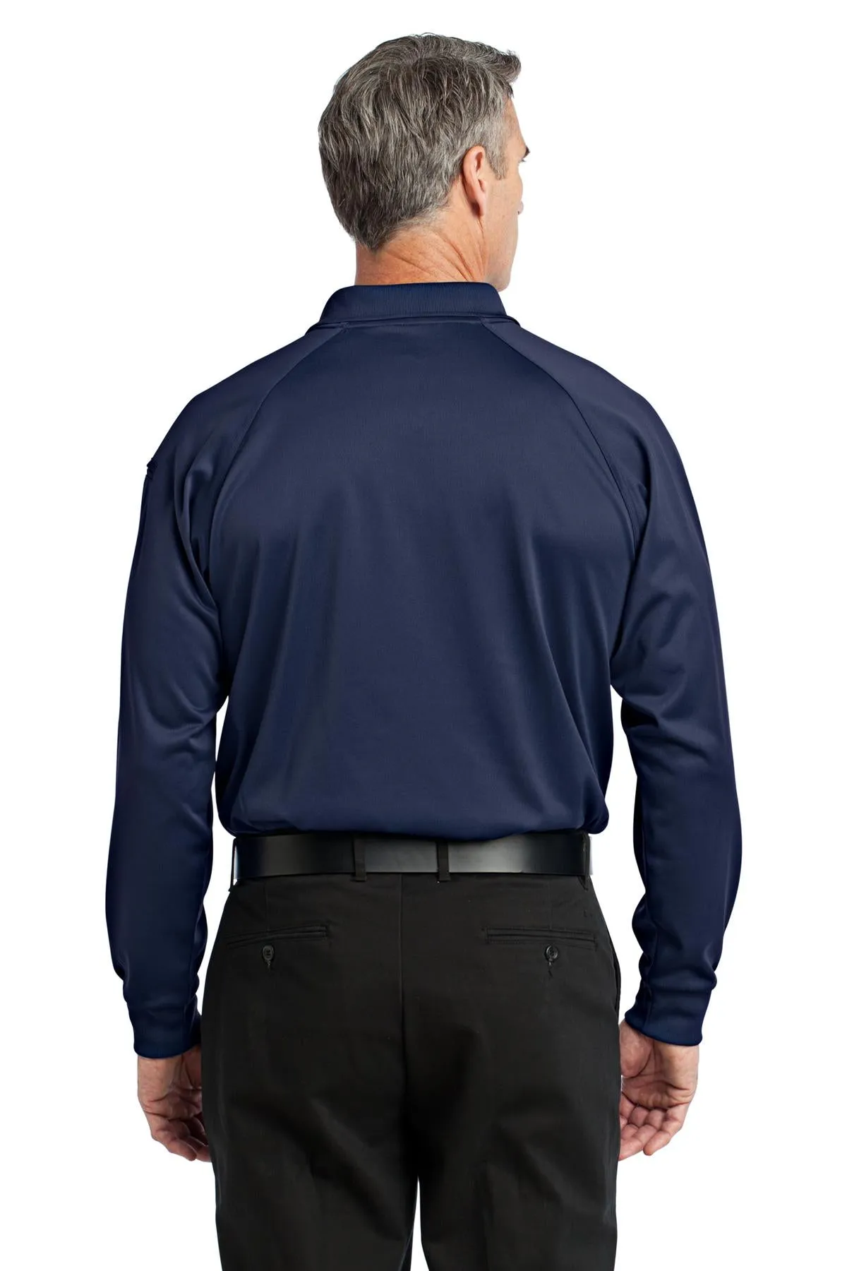 CornerStone Men's Select Long Sleeve Snag-Proof Tactical Polo. CS410LS