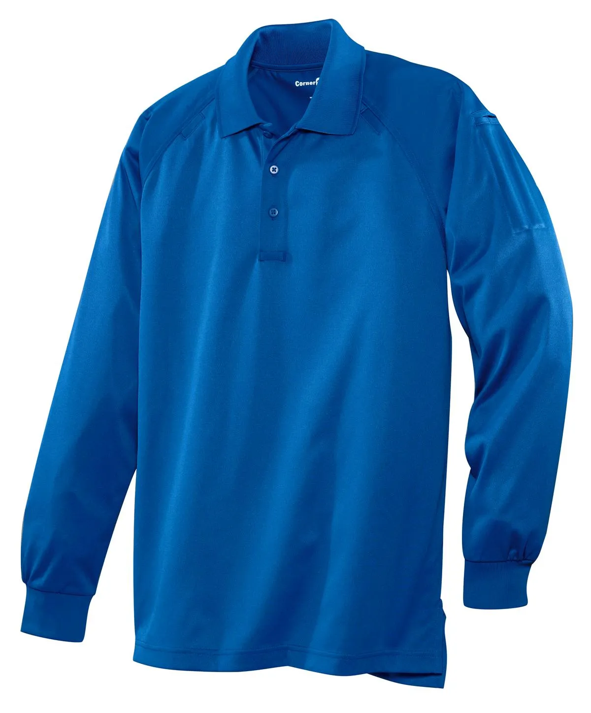 CornerStone Men's Select Long Sleeve Snag-Proof Tactical Polo. CS410LS
