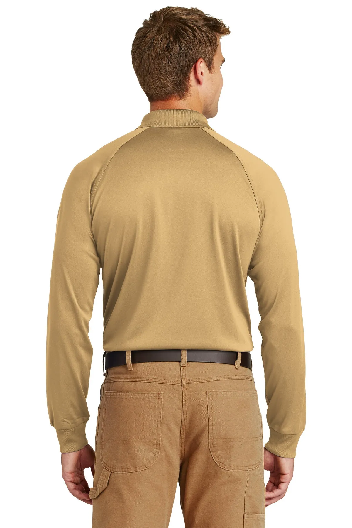 CornerStone Men's Select Long Sleeve Snag-Proof Tactical Polo. CS410LS
