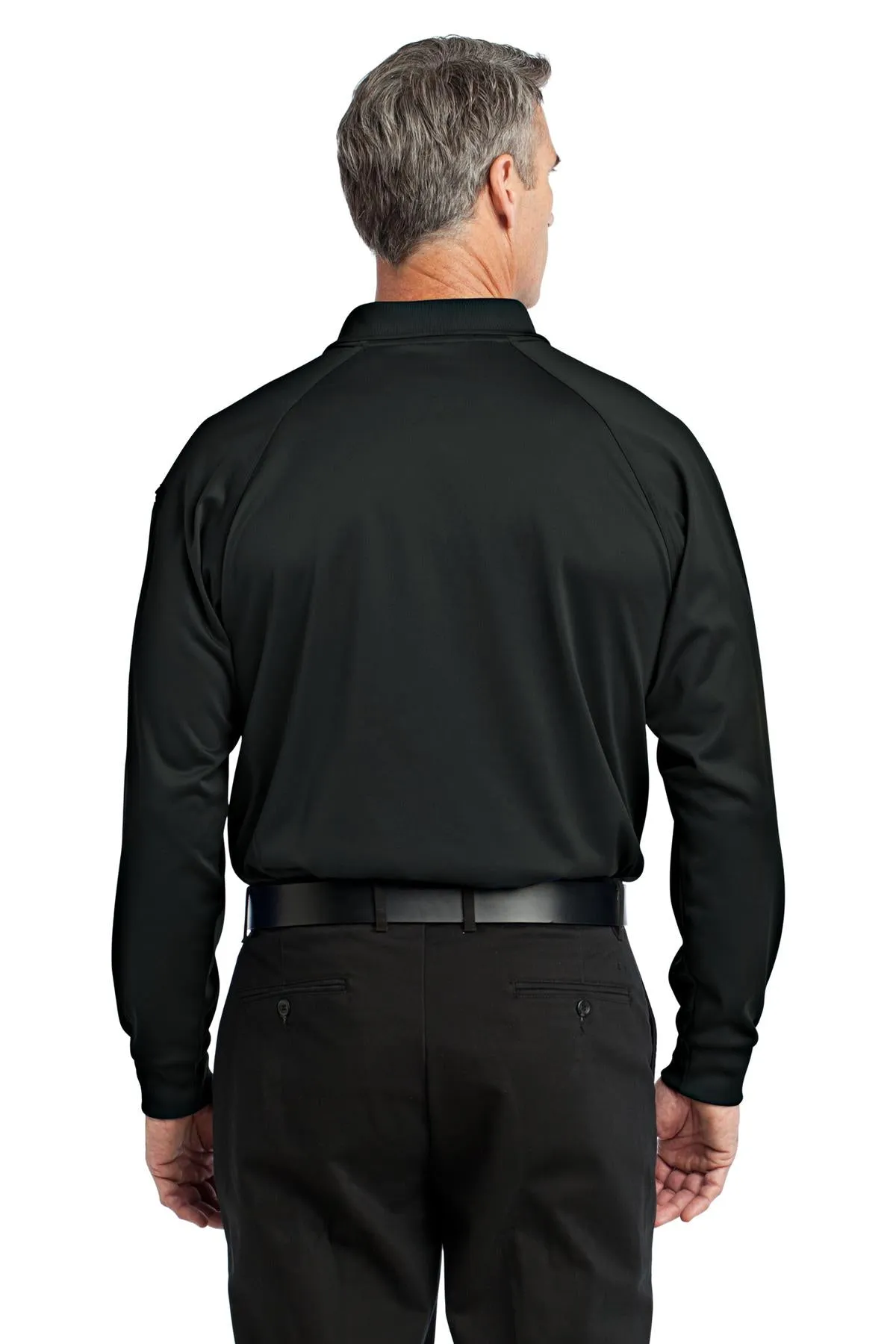 CornerStone Men's Select Long Sleeve Snag-Proof Tactical Polo. CS410LS