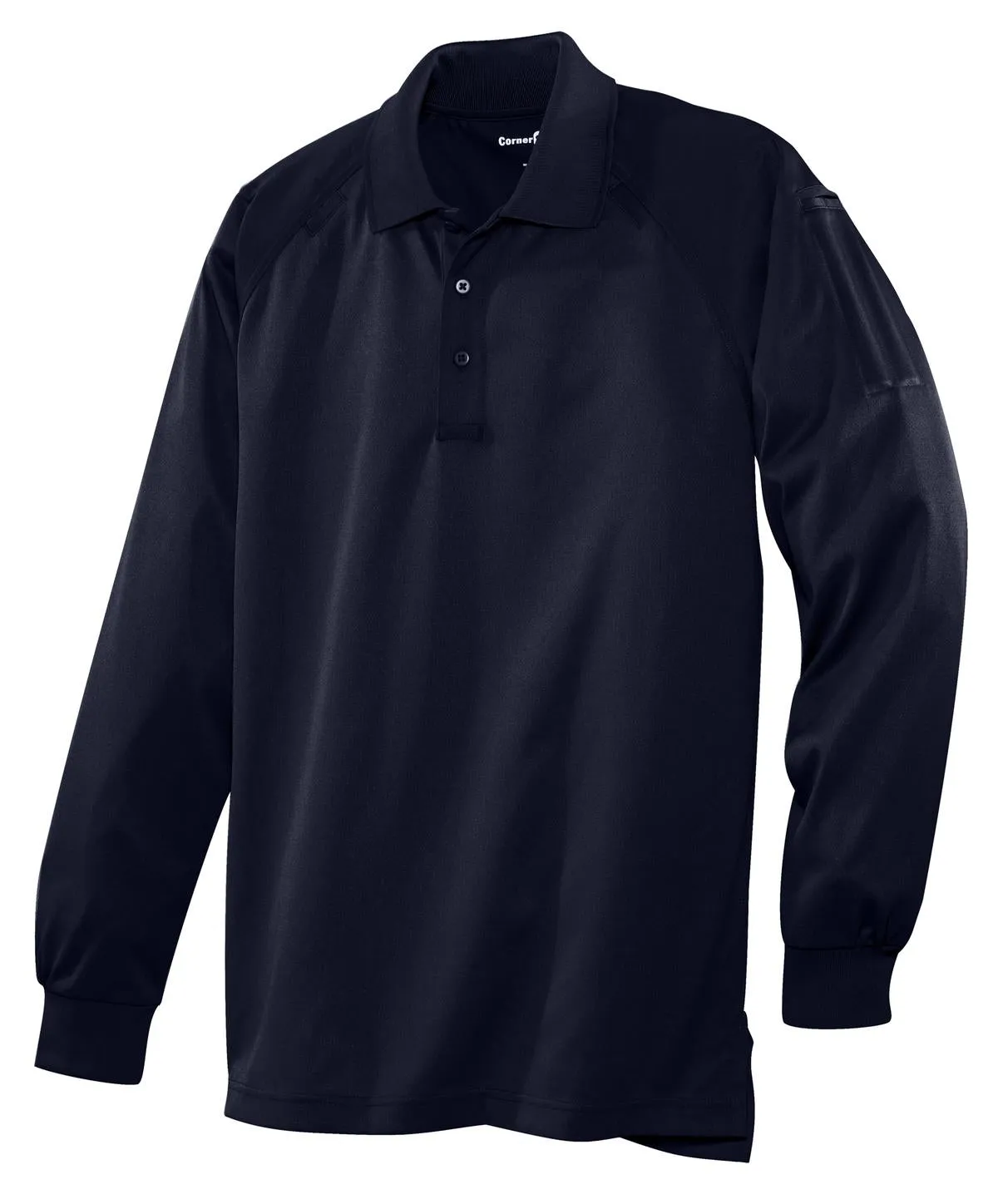 CornerStone Men's Select Long Sleeve Snag-Proof Tactical Polo. CS410LS