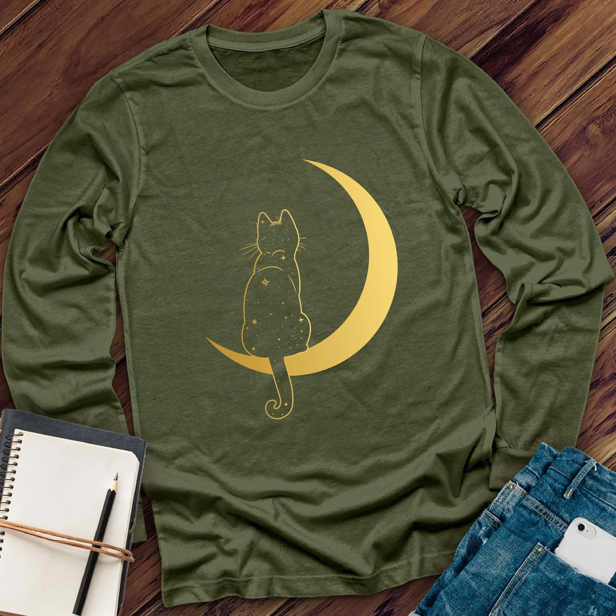 Cosmic Cat Long Sleeve