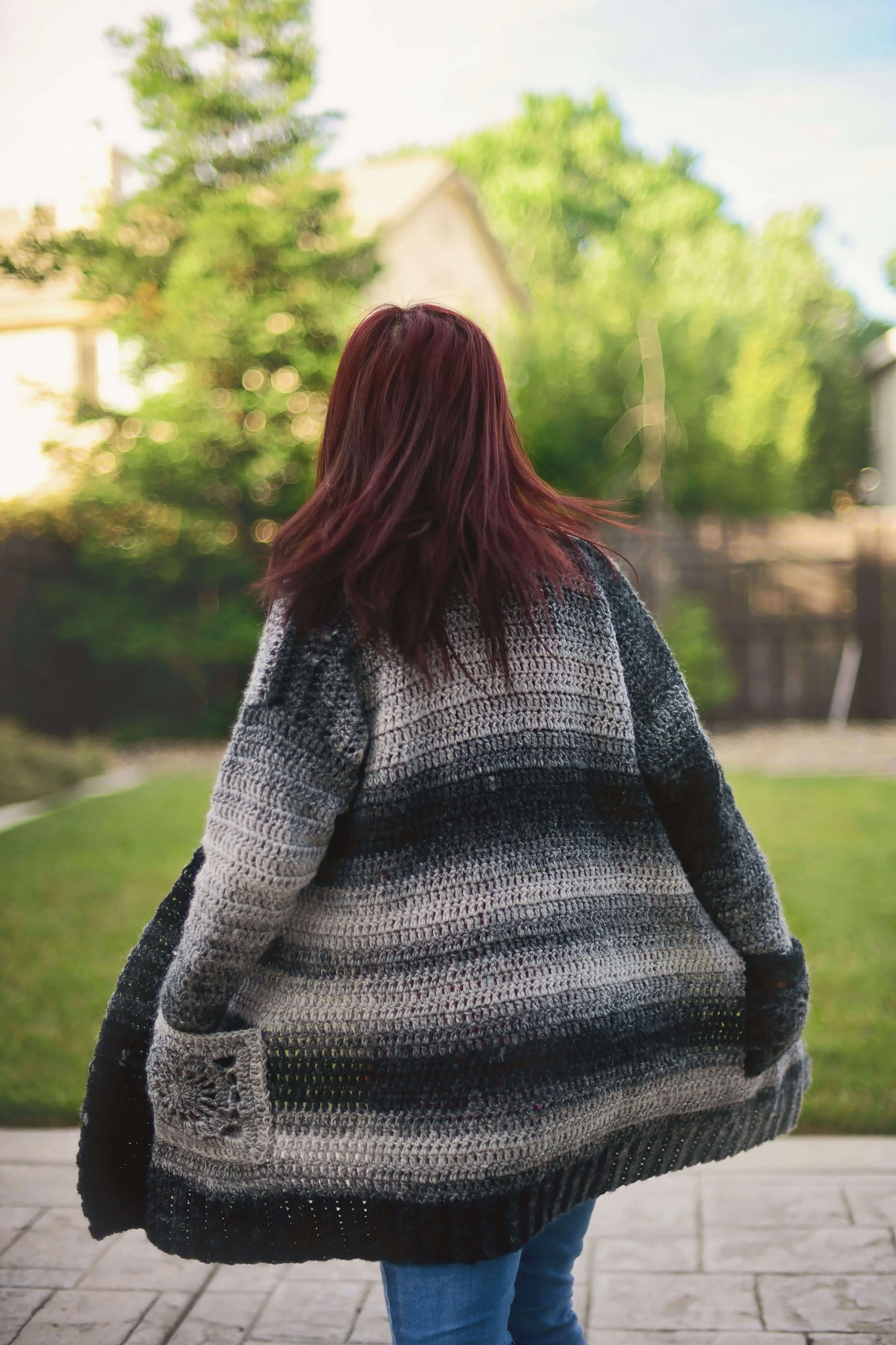 Crochet Kit - Granni Pocket Cardigan