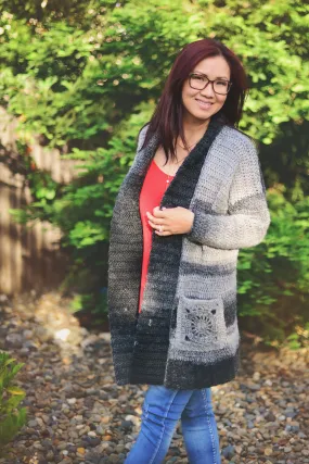 Crochet Kit - Granni Pocket Cardigan