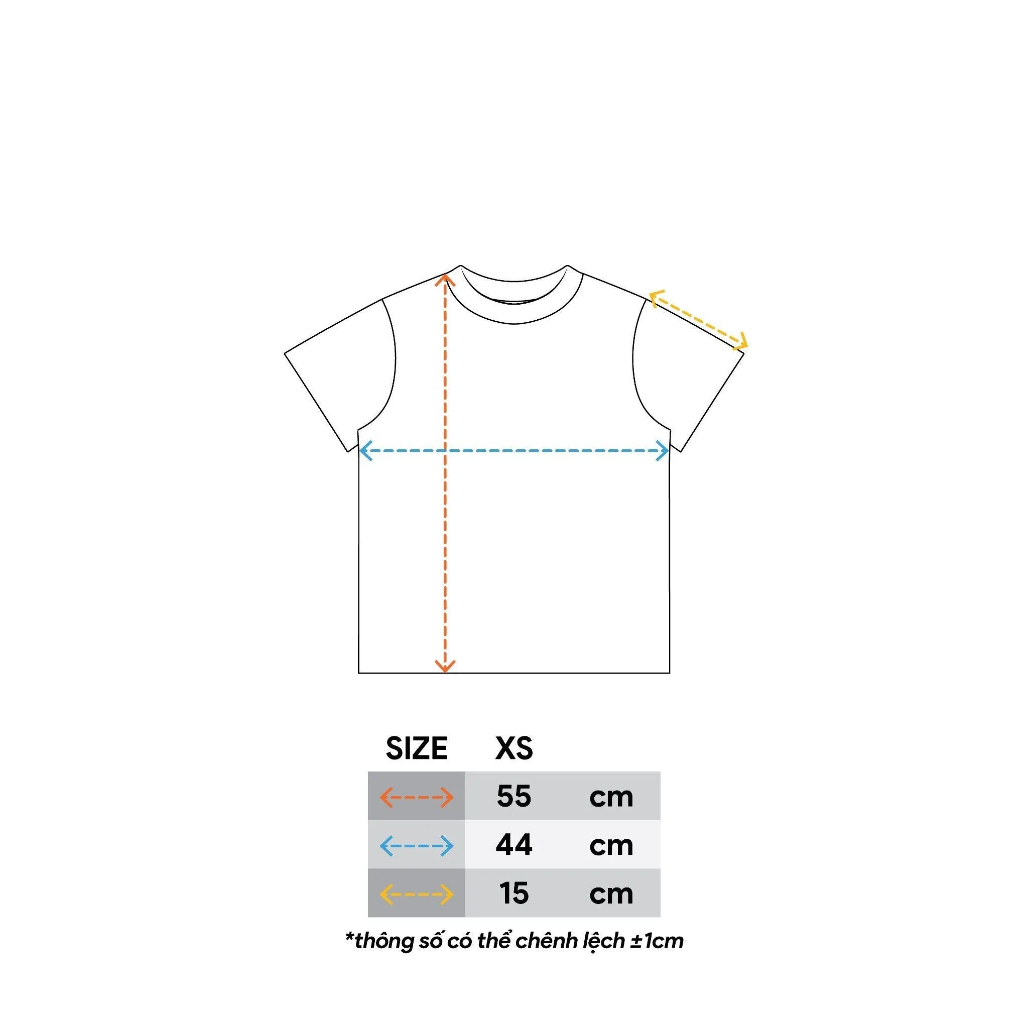 CRYSTAL BABY TEE - WHITE