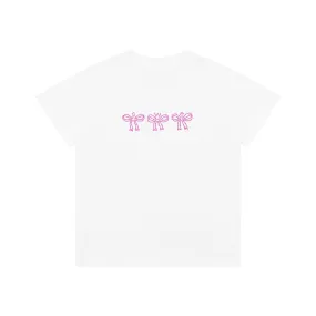 CRYSTAL BABY TEE - WHITE