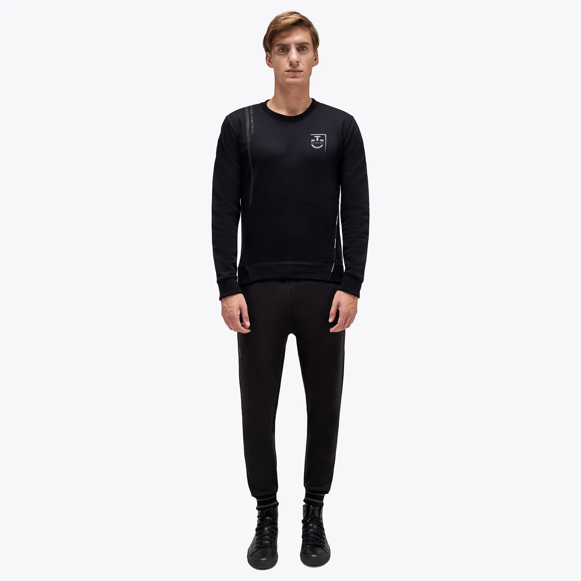 CT Academy Men's Brushed Cotton Sweater