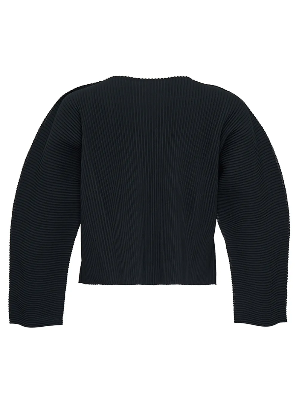 Curve Pleats Cardigan