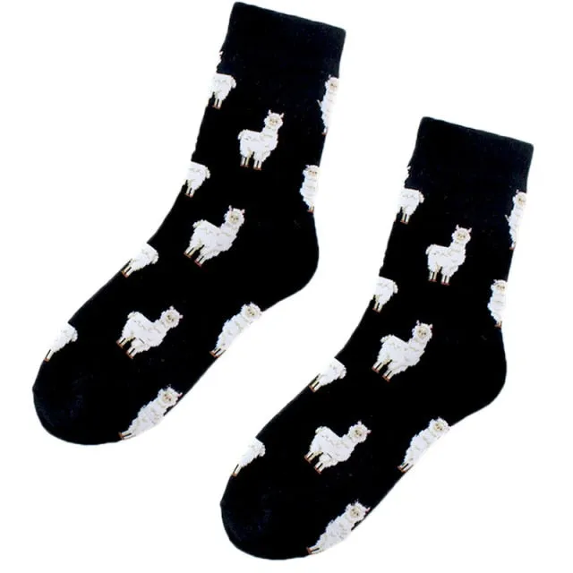 Cute animal knitted socks by Style's Bug (2 pairs pack)