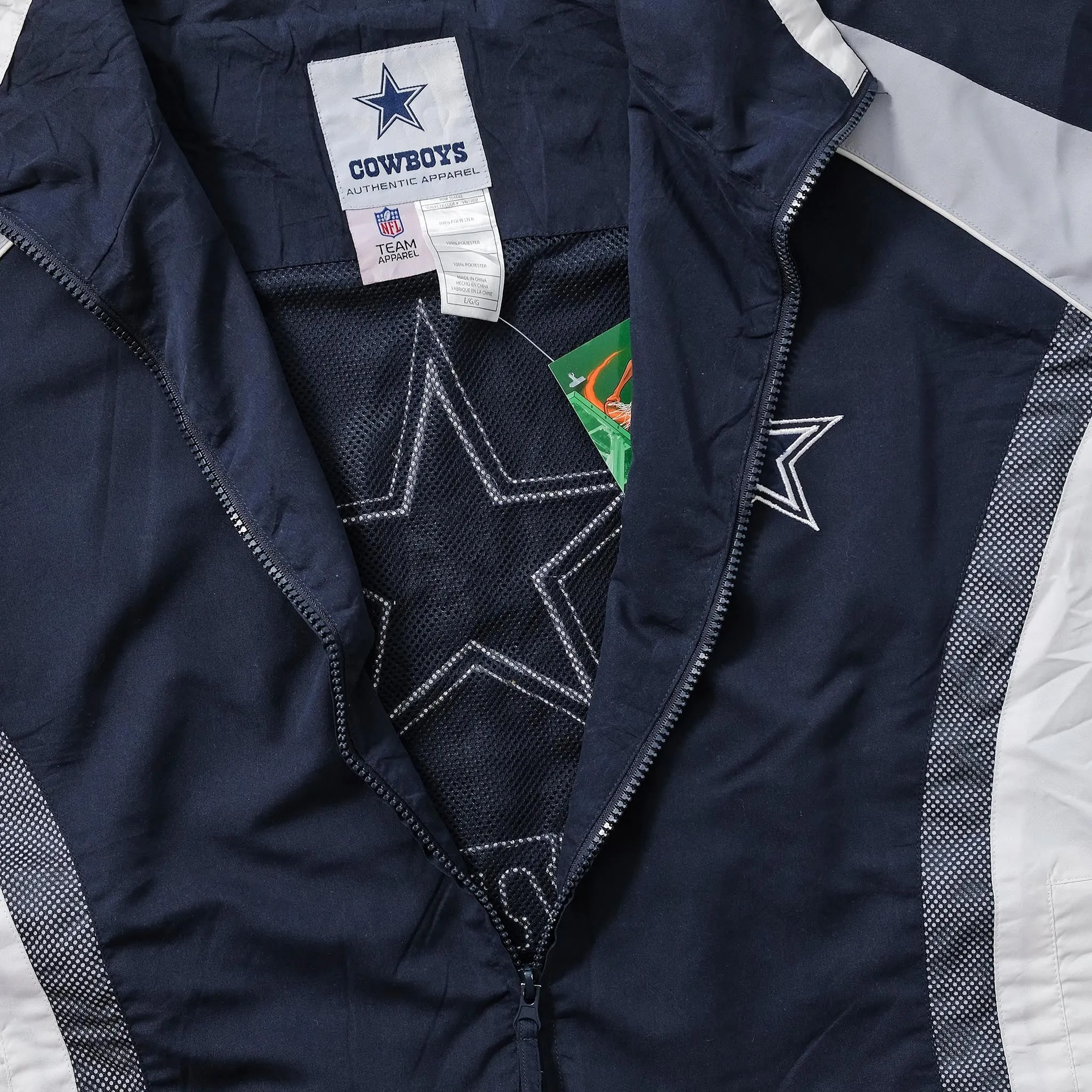 Dallas Cowboys Track Jacket Large