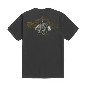 Dark Seas Men's Reinforced Pigment T-Shirt Dusty Black T-Shirts