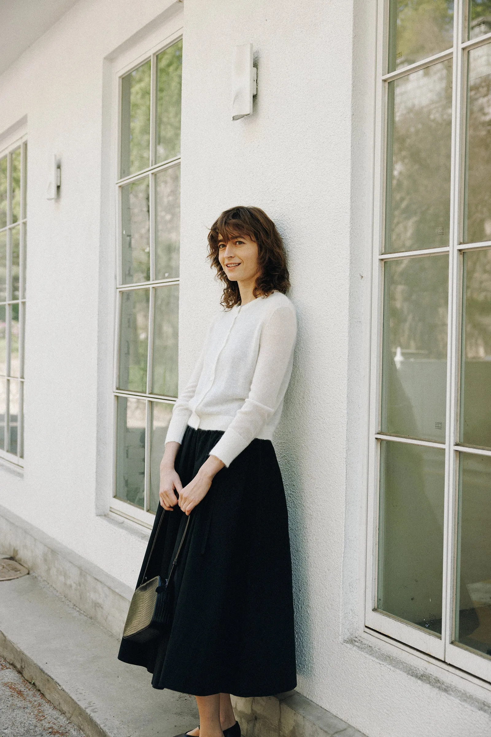 Deli Cardigan -- Fuzzy Knit