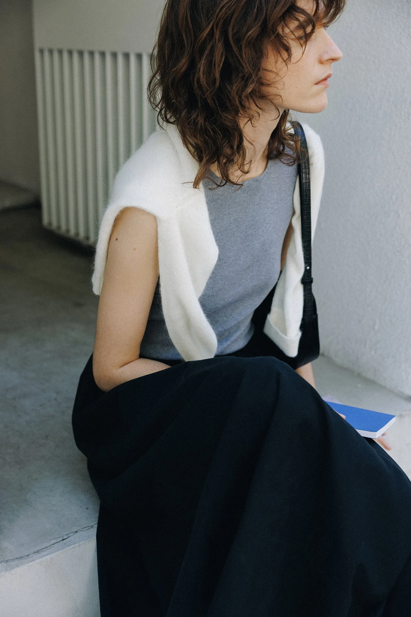Deli Cardigan -- Fuzzy Knit