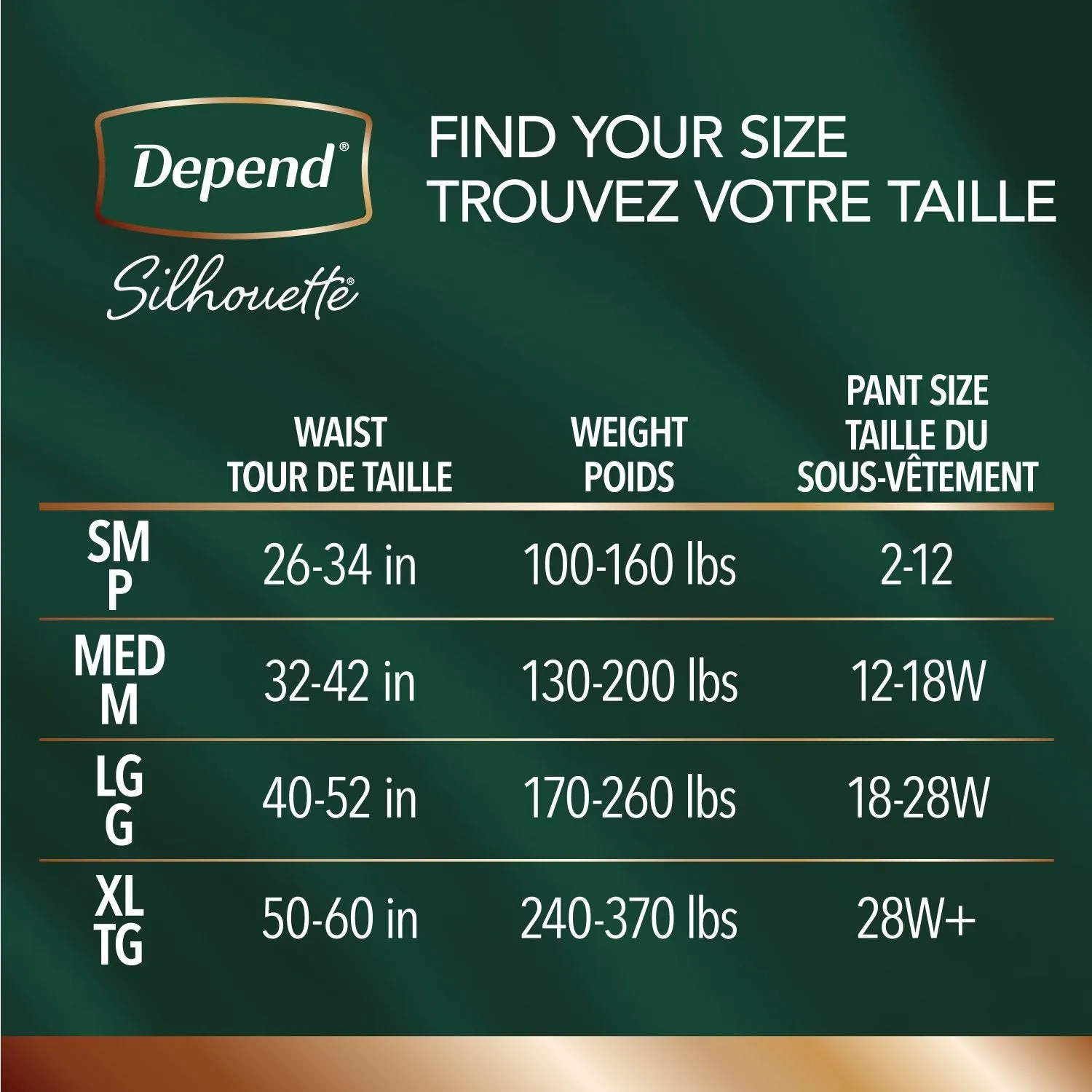 Depend Silhouette Incontinence Underwear for Women, Maximum Absorbency, Pink, X-Large