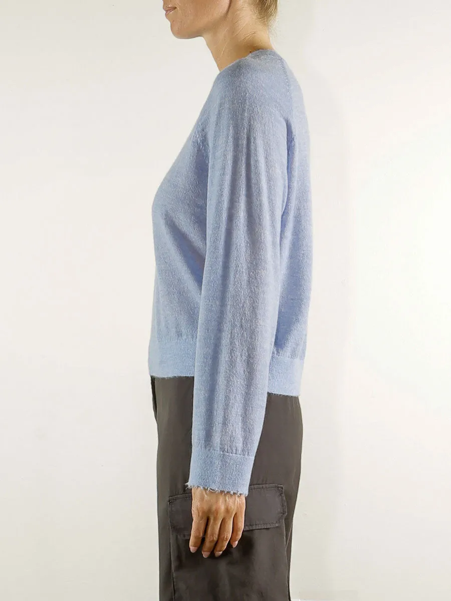 Desi Pullover in Dulce Knitwear - Crystal