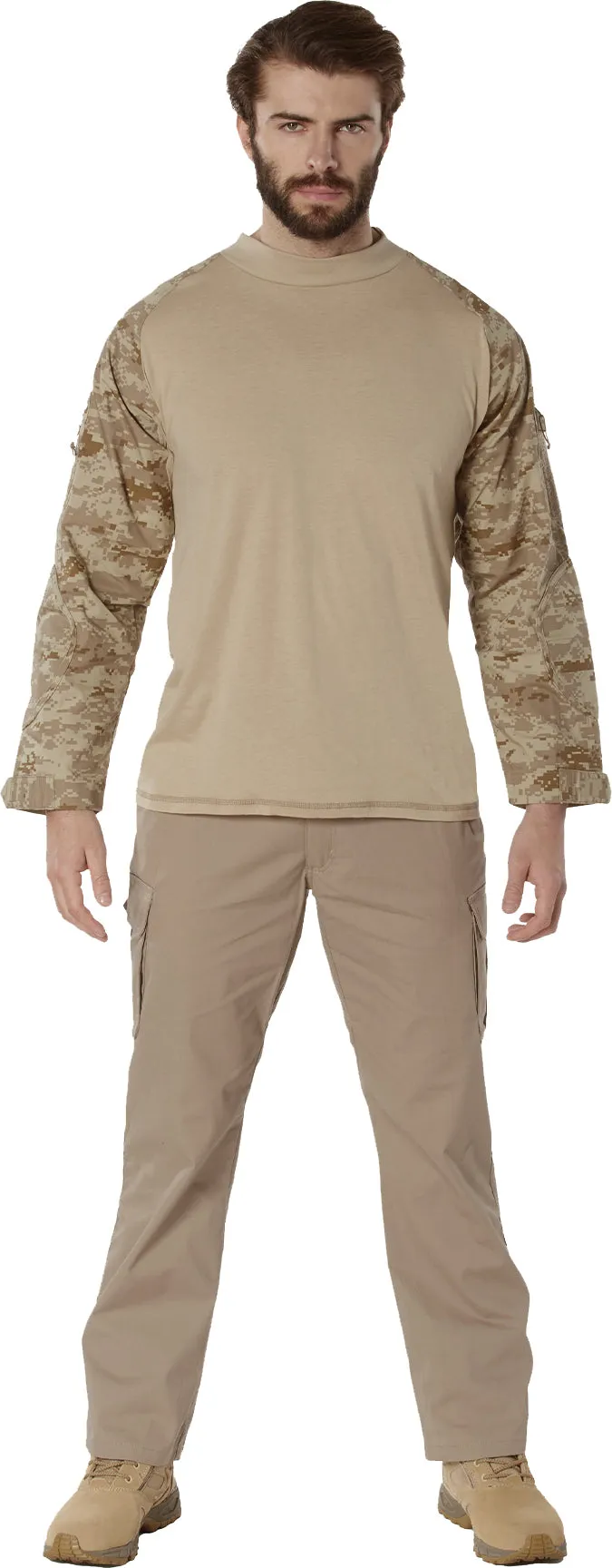 Digital Desert Camouflage - Tactical Airsoft Lightweight Combat Shirt