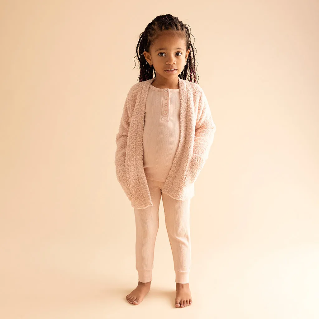 Dusty Blush Cuddle Cardigan