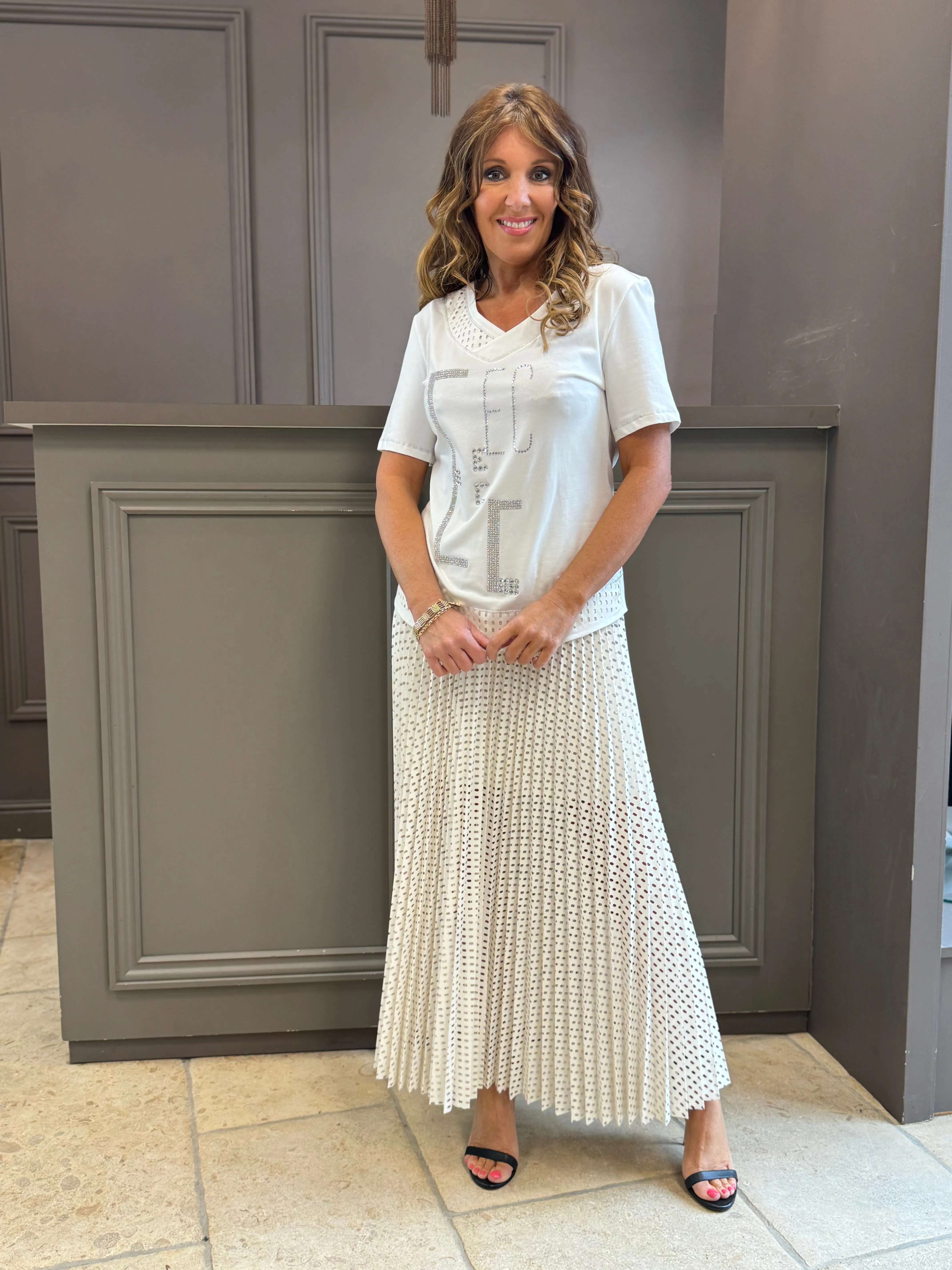 Elisa Caveletti Cream Top