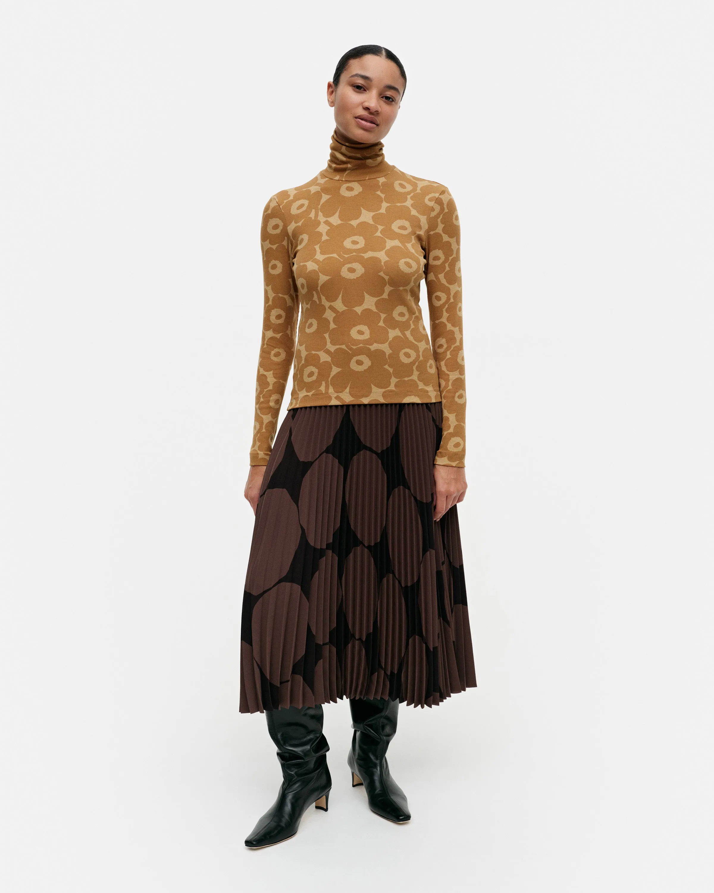 Emali Mini Unikko Rib Turtleneck Top 59cm