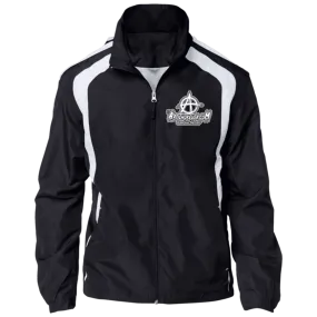 Embroidered Jersey-Lined Jacket