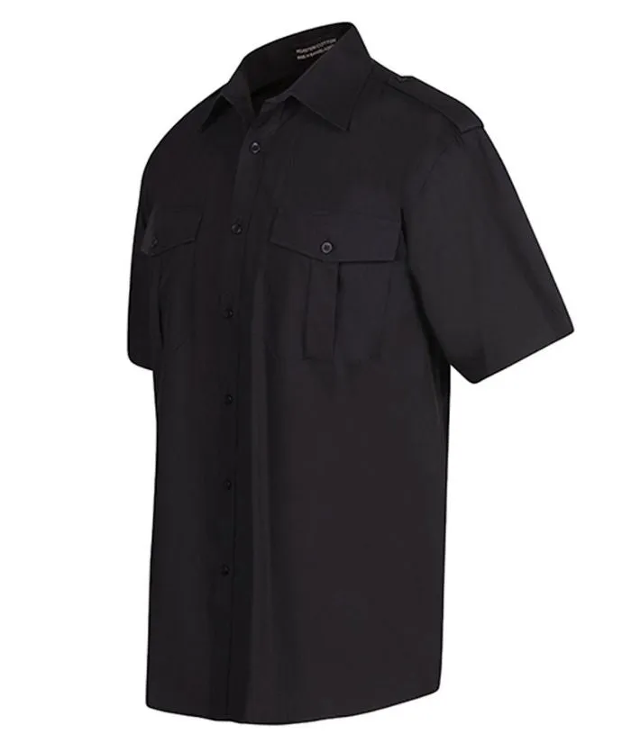 Epaulette Shirt Short Sleeve