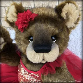 Estelle Eve - 25" Christmas 2018 Toddler Artist Bear by Emma's Bears - OOAK