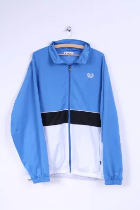EuroTops Mens XXL Track Top Jacket Sport Training Sweatshirt