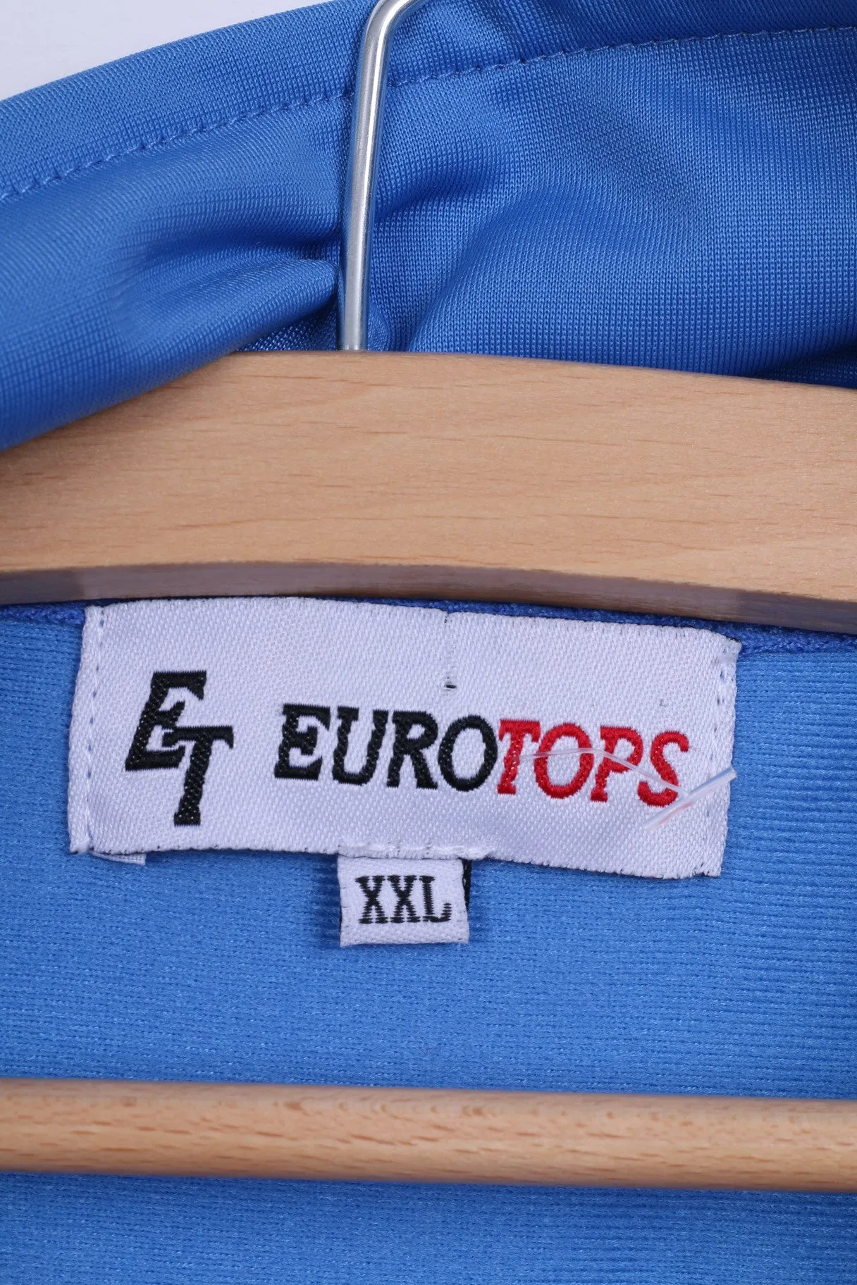 EuroTops Mens XXL Track Top Jacket Sport Training Sweatshirt