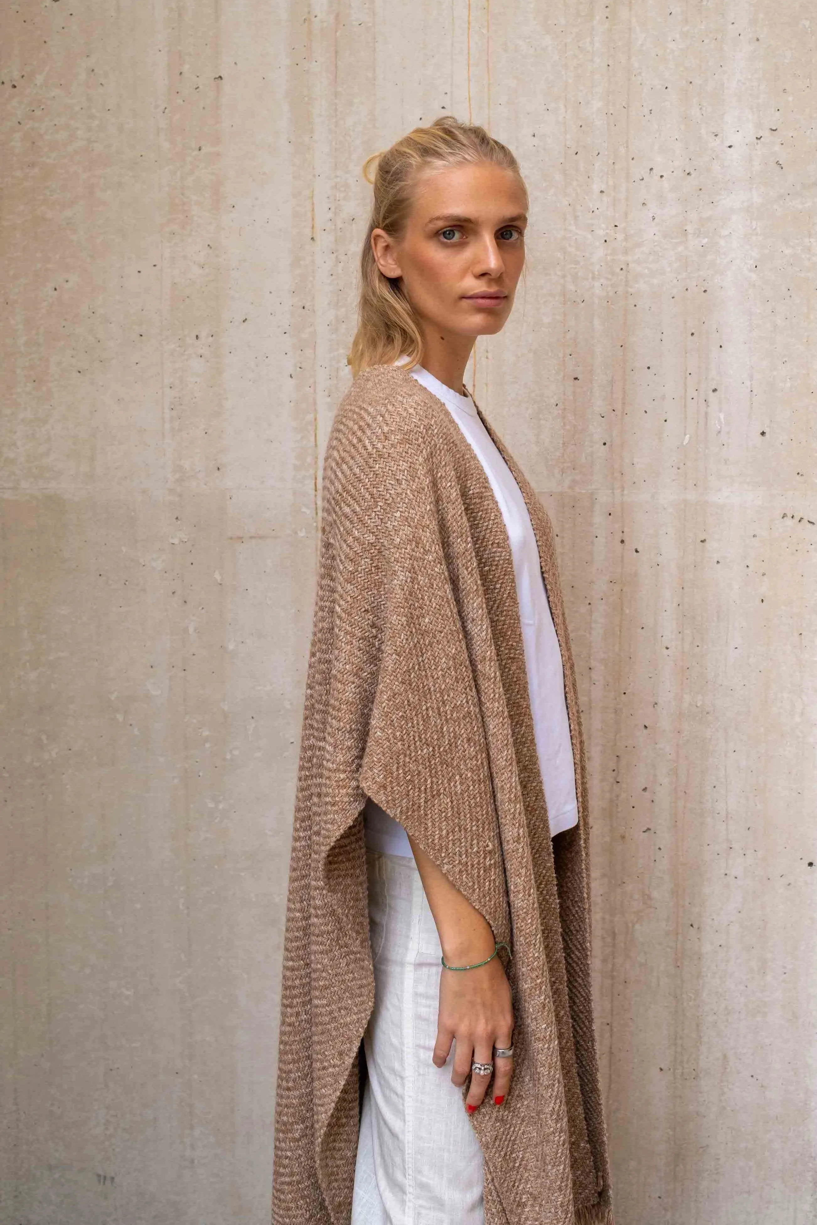 Extra Long Kaftan Hermina ECO, Toast
